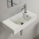 Επικαθήμενος Νιπτήρας Πορσελάνης 60x30cm Cerastyle Sharp 044400-u Λευκό